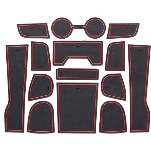 For BMW 3 Series 2020 Door Slot Mat BMW3 Interior Modified Armrest Box Storage Water Cup Auto Accessories