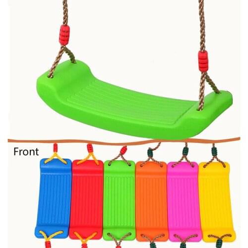 Home Childrens Swing Seat Outdoor Children Rocking Chair Swing Hammock Strong Safety Anti-slip Swing Colorful Recreation Fitnes