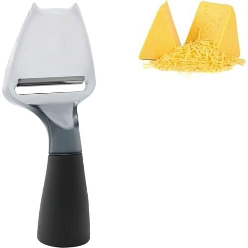 Kitchen Spatula Pizza Cutter Cheese Slicer Stainless Leak Steel Shovel Tool