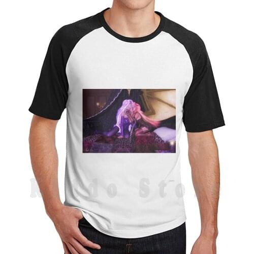 Flutterbat And Nightmare Rarity ( Succubi At Play ) T Shirt Men Cotton Cotton S-6Xl 3D Fanart Mlp Succubus Vampire