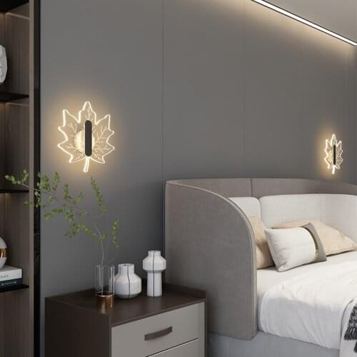 New Bedside Wall Lamp LED Ceiling Lamp Super Bright Simple Modern Aisle Decorative Lamp Creative Bedroom Light Luxury Lamps