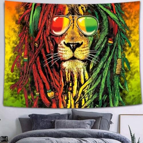 Psychedelic Wall Decor Indian Mandala Tapestry Hippie Dazzling Landscape Wall Hanging Blanket Bohemia Abstract Trippy Bedspread