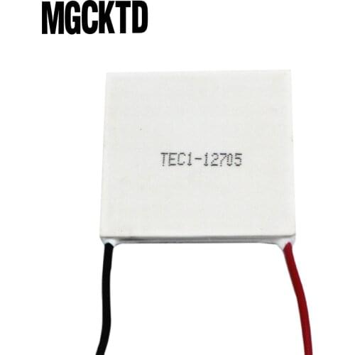 5pcs/lot TEC1-12705 Thermoelectric Cooler Peltier 12705 12V 5A Cells, TEC12705 Peltier Elemente Module