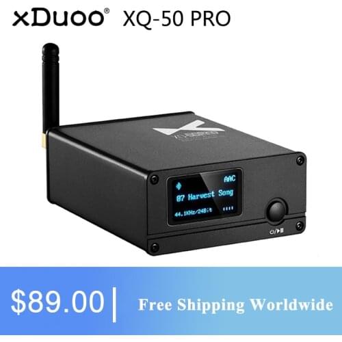 XDUOO XQ-50 XQ-50 PRO Buletooth 5.0 DAC XQ50 Bluetooth Audio Receiver Converter support PC USB DAC