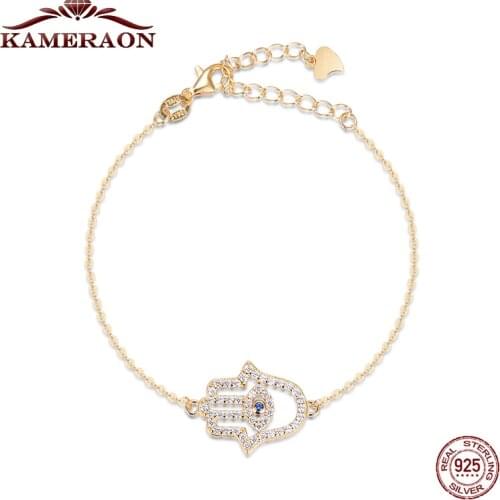 Women gifts charms 925 sterling silver bracelets & bangles female simulated diamond chain link bracelet friendship bracelets