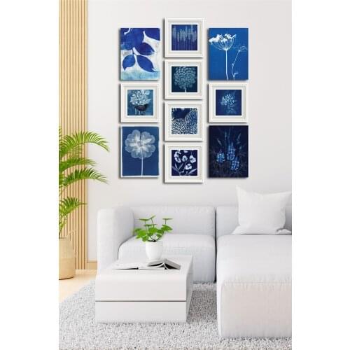 10 piece Frame Looking Mdf Table Set Flm193