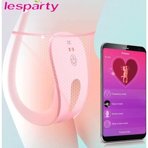 APP Remote Dildo Vibrator Panties for Women Clit Stimulator Adult Sex Machine Shop Bluetooth Female Masturbators Erotic Toys