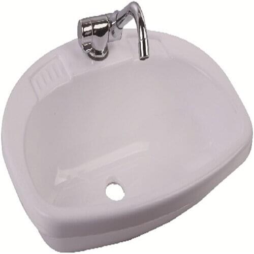 500*350*120mm White Acrylic Sink GR-Y006 Marine Boat Caravan RV Camper