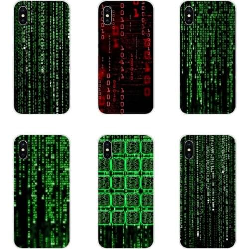 For Huawei G7 G8 P8 P9 P10 P20 P30 Lite Mini Pro P Smart Plus 2017 2018 2019 Fashion Matrix Code Accessories Phone Cases Covers