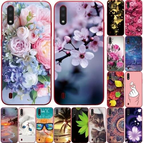 Case For Samsung A01 coque tpu Soft Silicon Back Cover Phone Case For Samsung Galaxy A01 GalaxyA01 A 01 A015 5.7inch bumper cute