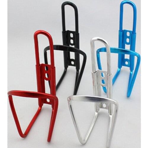 Hot Sale 1Pcs Aluminum Alloy Bike Cycling Bicycle Drink Water Bottle Rack Holder Mount for Mountain folding Bike Cage 4 Colors
