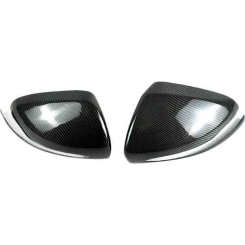 For Mercedes-Benz W205 W213 W222 GLC Modified Real Carbon Fiber Rearview Mirror Shell Mirror Cover Sticker
