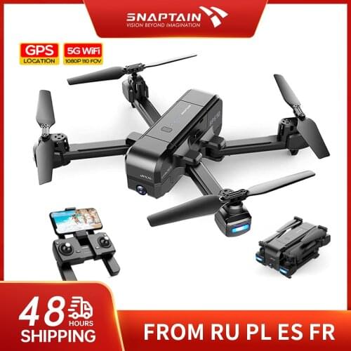 SNAPTAIN SPE10MQ Foldable GPS FPV Drone with 2.7K Camera for Adults UHD Live Video RC Quadcopter Auto Return for Beginners
