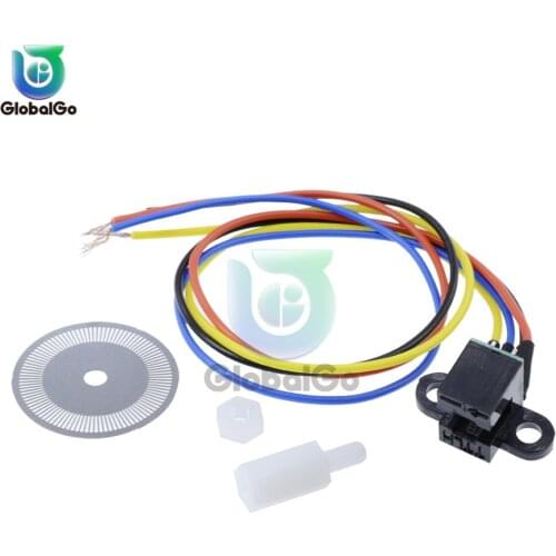 Photoelectric Speed Sensor Encoder Coded Disc Code Wheel For Smart Car 5V For Arduino