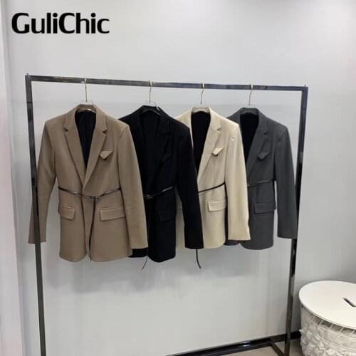 Женские шерстяные пиджаки GuliChic China At AliExpress