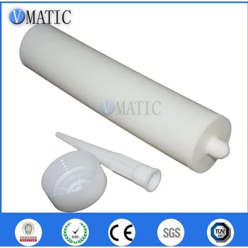Free Shipping 1Pc Quality 330ml/cc Plastic Cartridge/ Silicon Sealant Cartridge (Without Metal Cartridge) Plastic Syringe