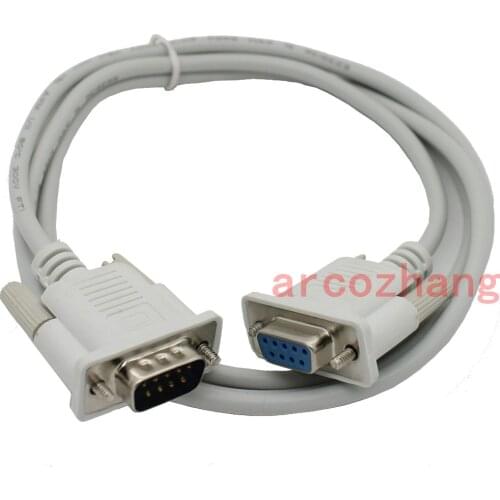 LE3U Serial download line DB9 hole on the serial port line 1.5 m RS232 connection line a mother
