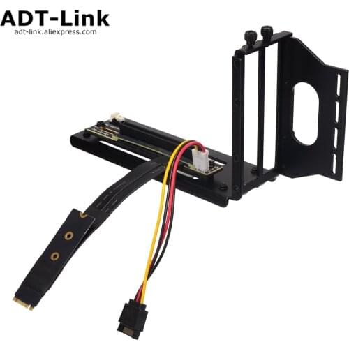 M.2-MKEY NVME To PCIe Connecting Graphics Card Mining Motherboard Connecting Wiring Multiple Graphics Card External PCIe X4