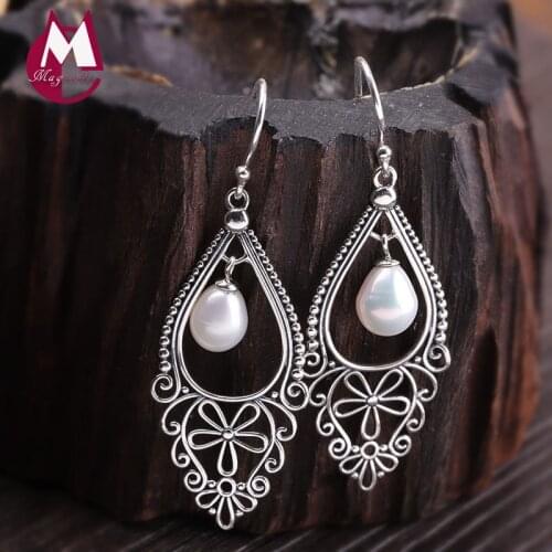 Серьги с жемчугом Magicodes China At AliExpress