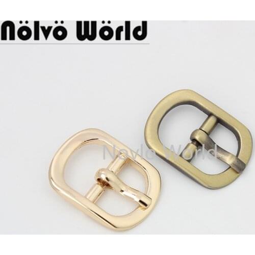 10-50 pieces 6 colors 12mm 1/2" inner metal pin buckle for backpack straps belt adjusted purse accessories