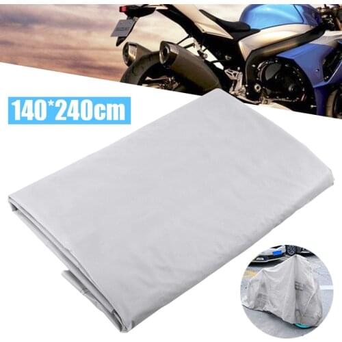 1pc Motorcycle XL PEVA Cover Outdoor Waterproof Dustproof Sunshine Snow UV Protection Cloth For Scooter ATV