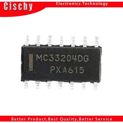 1PCS MC33204DG MC33204D MC33204DR2G SOP-14