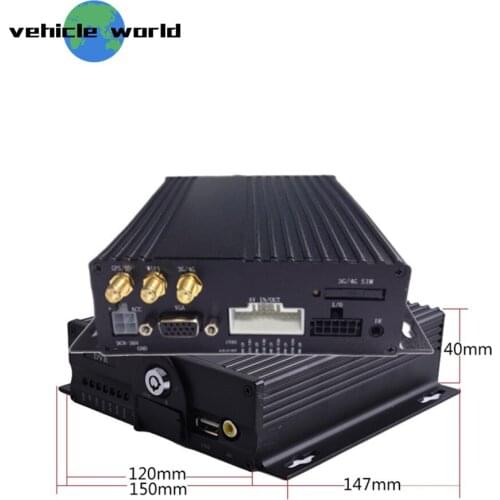 2.0MP AHD 1080P 4Channels Dual SD Card School Bus Trailer Truck Taxi Car Mobile DVR with GPS 3G 4G WIFI