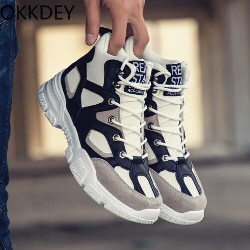 2020 Winter cotton shoes mens Martin boots mens high top canvas shoes casual shoes snow boots mens shoes northeast big hair