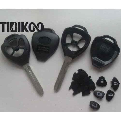 4 Buttons Remote Key Shell for Toyota Camry Avalon Celica (Band Open A Door Button )Blank Key Case
