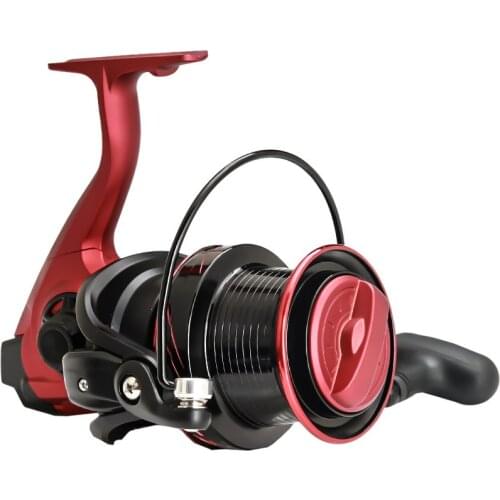 9000s 10000s 12000s Spinning Reel Metal Anchor Fishing Wheel 4.0:1 High Speed Saltwater Distant Coil For Rock Wedkarstwo Vessel