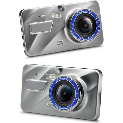 4" IPS Screen Car DVR Dash Camera Parking Monitor 170 Degree HD Six Lenses Video Night Vision Car Camera Driving Recorder