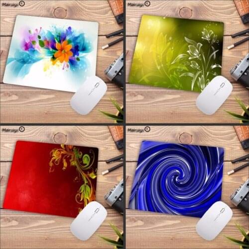 Mairuige Abstract Flowers Large mouse pad Water-resistant Anti-slip Natural Rubber Gaming mousepad Desk Mat for CSGO DOTA2 Gamer