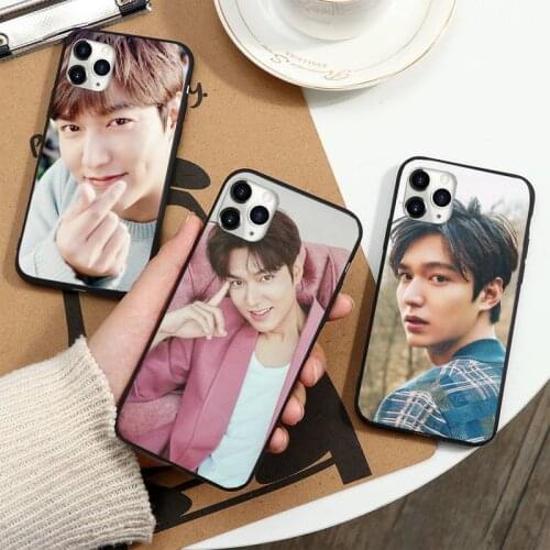 Lee Min Ho famous actor Phone Case for iPhone 11 12 pro XS MAX 8 7 6 6S Plus X 5S SE 2020 XR luxury design cover shell