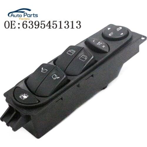 Electric Window Switch Master Window Control Switch For Mercedes-Benz Viano Wieland W639 6395451313