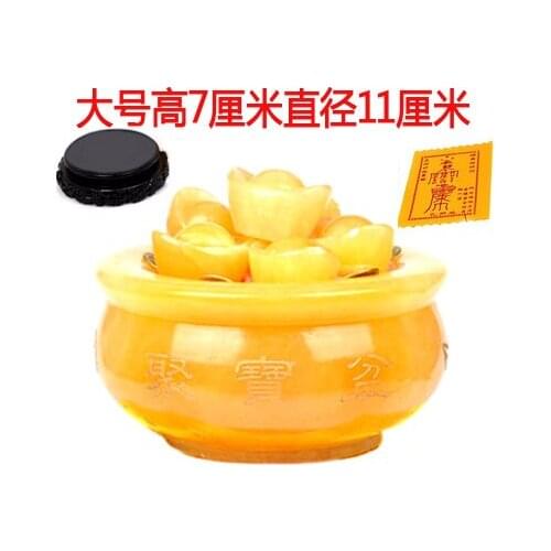 Imitation rice Topaz large number of geomantic houses Craftwork car ornament crafts sculpture statues Home