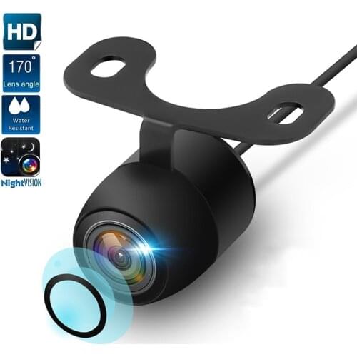 New HD Night Vision Car Rear View Camera 170° Wide Angle Reverse Parking Camera Waterproof CCD LED Auto Backup Monitor Universal