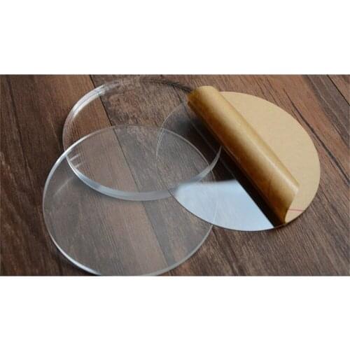 100mm Round Shape Blank Clear Acrylic Disc Jewelry Art Acrylic Circle