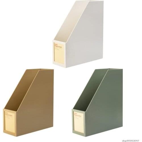 Multi-purpose File Document Magazine Book Organizer Holder Push-pull Style Desk Storage Holder for Office School Desk Dropship