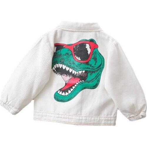 New Children Fashion Clothes Spring Autumn Baby Boy Girl Cartoon Lapel Jacket Infant Toddler Sports Costume Kid Cotton Clothing