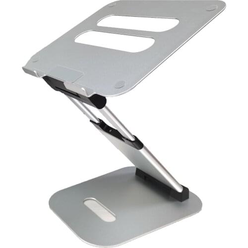 Portable Aluminum Alloy Adjustable Foldable Lifting Cooling Computer Table Notebook Laptop Stand For Laptop