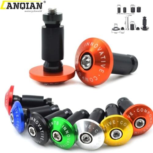 Universal Motorcycle Hand Grip Ends Handlebar Cap For 790 adventure R/T 790 200 250 390 690 990 DirtBIKE ACCESSORIES