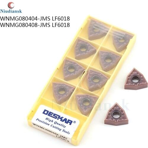 WNMG080404 WNMG080408-JMS LF6018 External inserts High quality carbide insert CNC turning insert Good goods are not expensive
