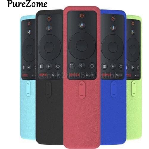 Protective Cover Soft Silicone Skin Remote Control Case Anti-Slip Shockproof Replacement for Xiaomi Mi Box S Controller