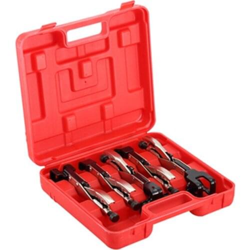 5pcs weld Clip C Type round-nosed flat-nosed clamp pliers welding pliers Grip Vise