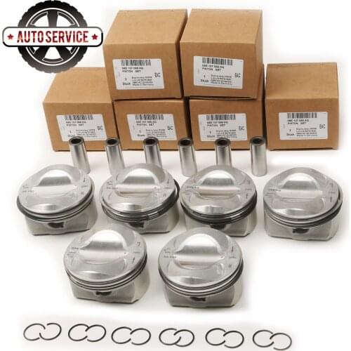 06E107065F Piston&Ring Assembly 84.51mm For Audi A4 Avant S4 Cabrio A6 S6 Avant Quattro A8 S8 3.2L V6 06E107065CK 06E 107 065 AQ