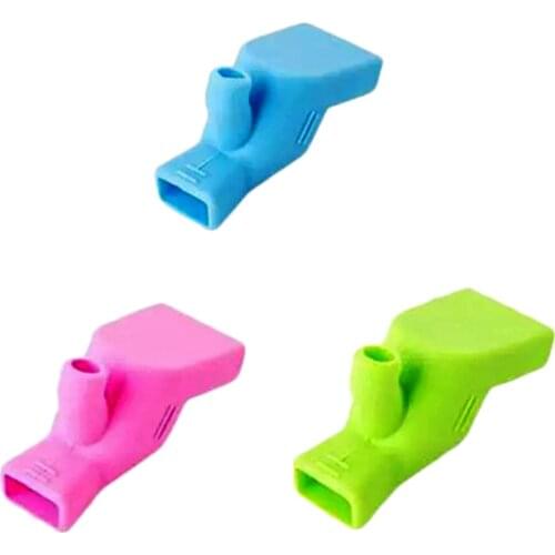 1Pcs Elastic Silicone Water Tap Extension Sink Children Washing Device Faucet Extenders Bathroom Kitchen Sink Faucet Guide