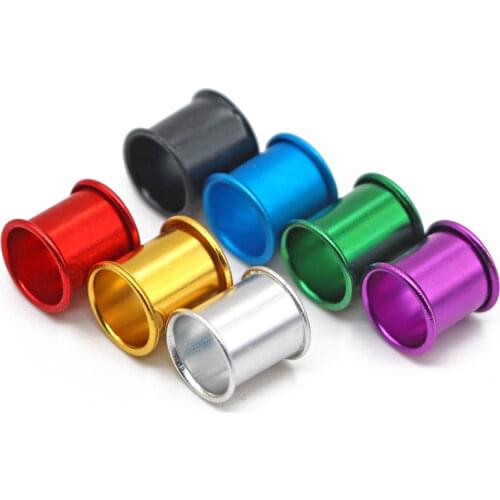 100Pcs Aluminum Pigeon Foot Rings 8Mm Small Poultry Bird Foot Ring Multicolor Quail Pigeon Pet Bird Feeding Training Supplies