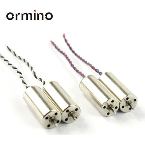 ORC 4pcs 8520 Motor CCW CW 1S 3.7V 8.5x20mm Mini Coreless DIY Tiny QX80 QX90 QX95 Indoor Racing FPV Quadcopter RC Drone Diy kit