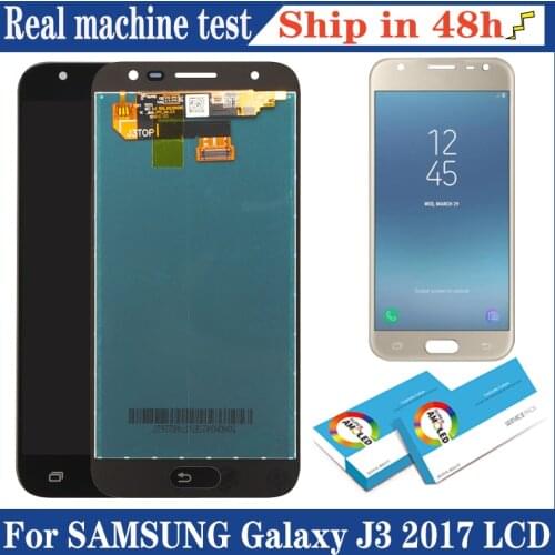 5.0'' Original Amoled Display for Samsung Galaxy J3 2017 J330 J330F Full LCD Touch Screen Digitizer Assembly Repair Parts