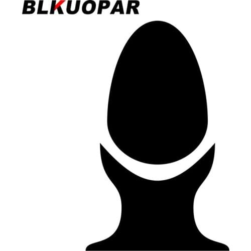 BLKUOPAR for Egg Pod Car Stickers Cartoon Simple Decals Car Accessories Scratch-Proof Windshield Windows RV Decoration